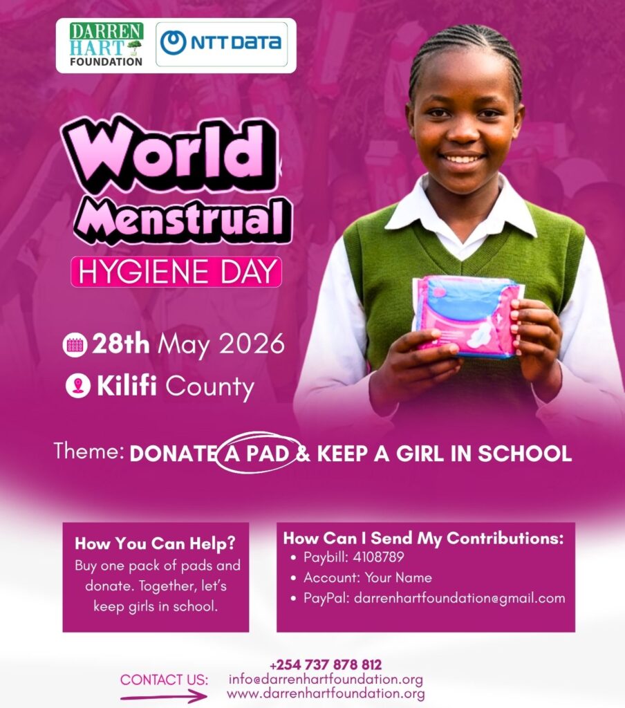 World menstrual hygiene day at kilifi county